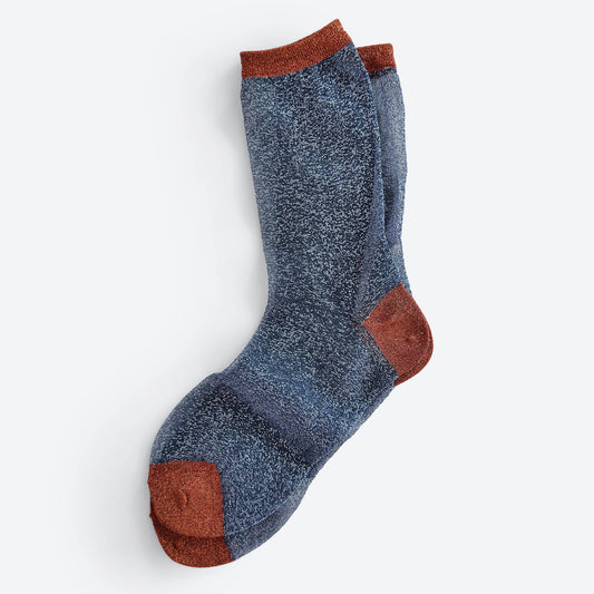 Shimmering Blue Socks