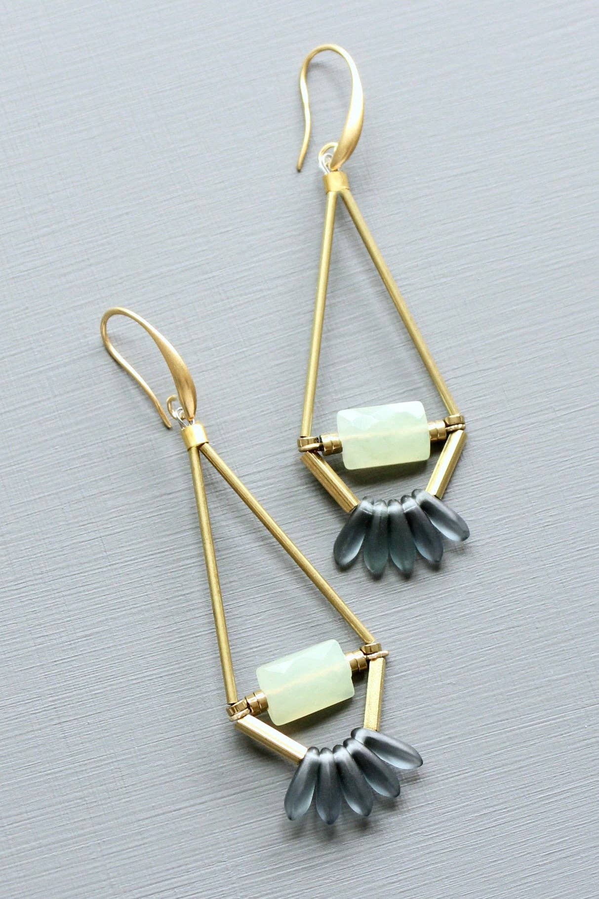 Jade and Blue Montana earrings