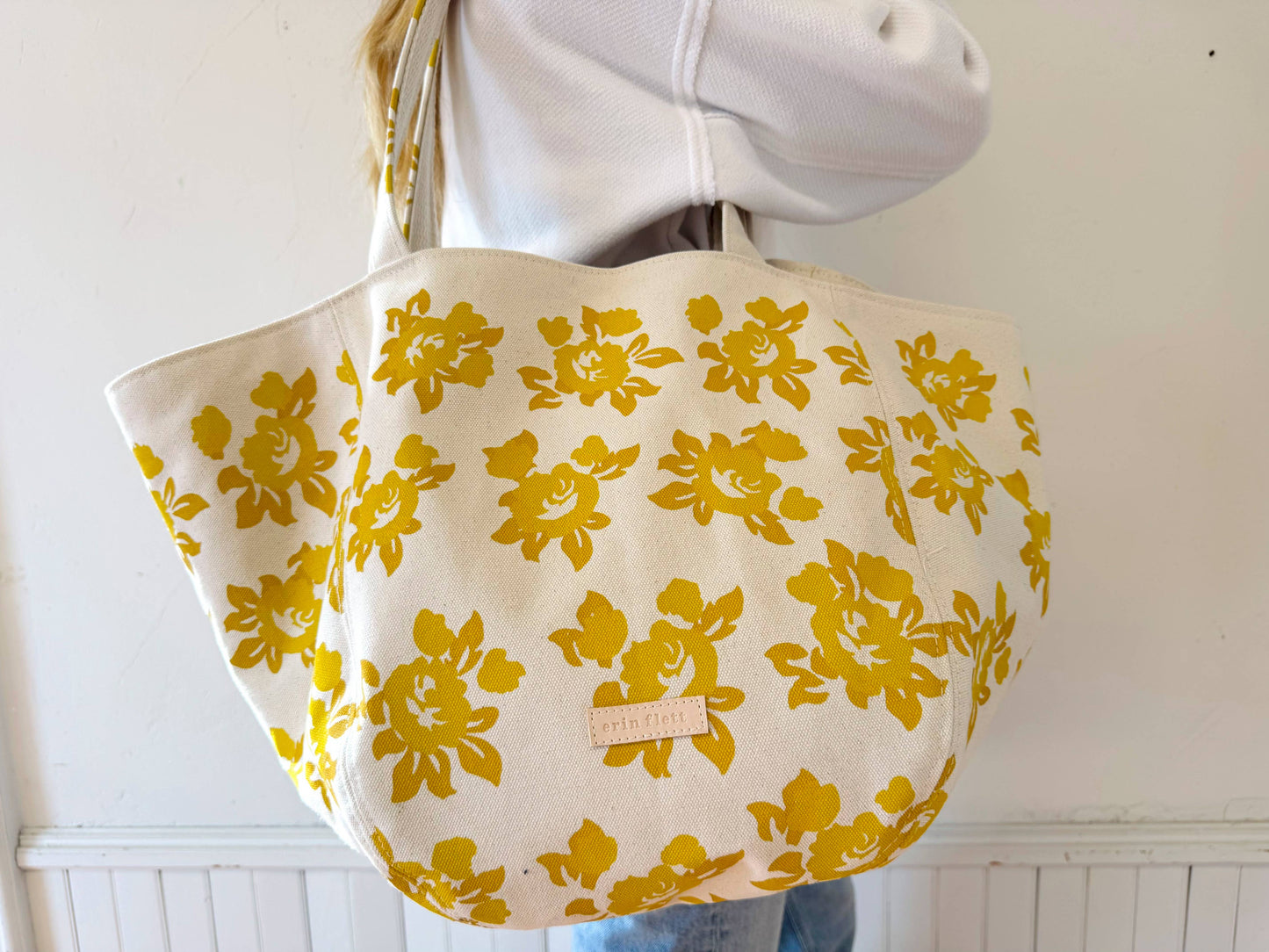 Boho Tote Bag – Helen Rose: Yellow