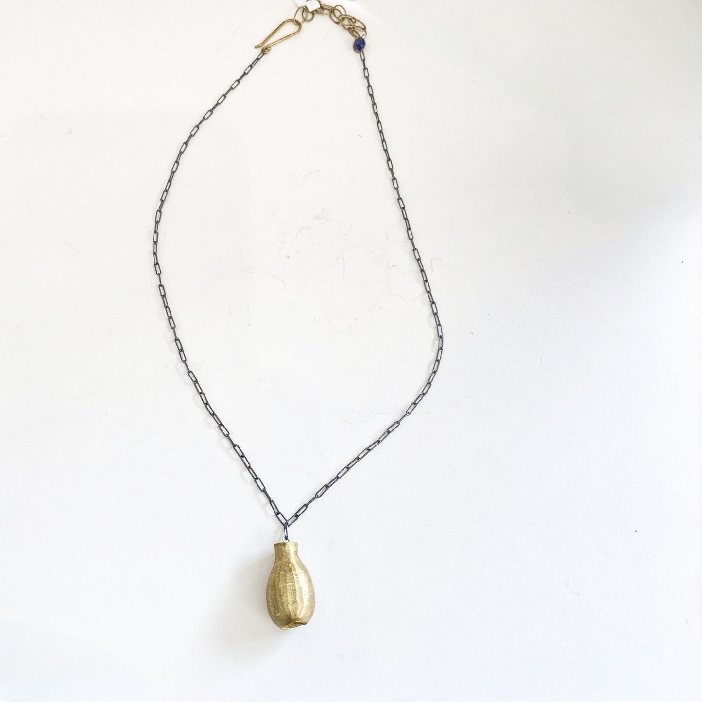 Brass Vessel Necklace