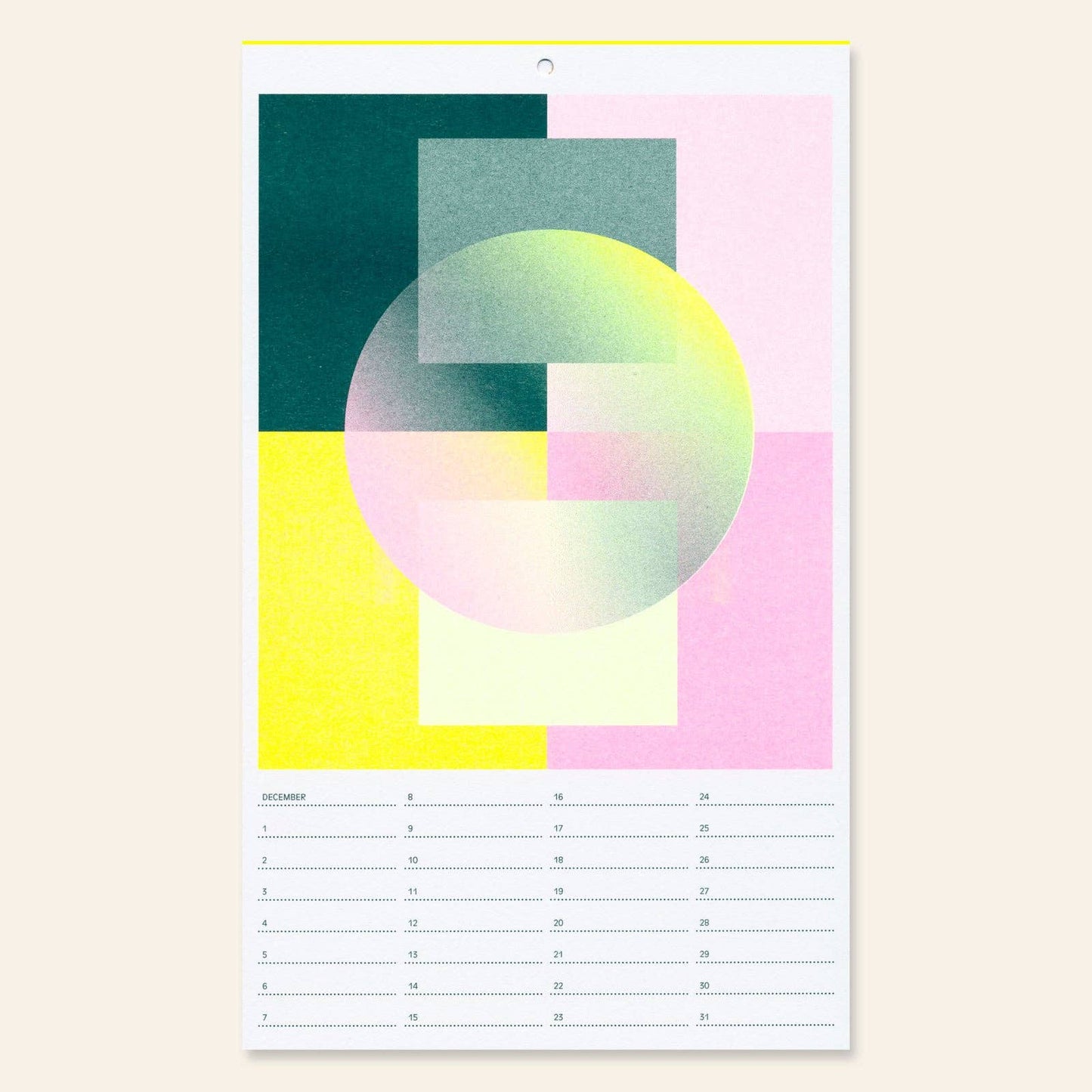 Birthday calendar