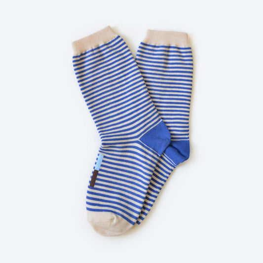 Blue Stripe Socks