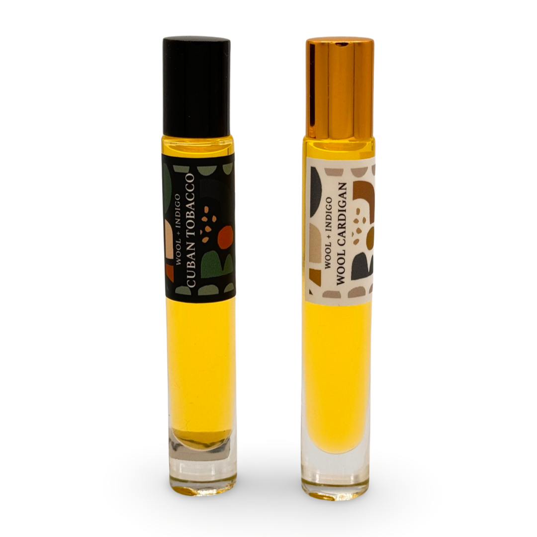Wool & Indigo Perfume Oil Roller