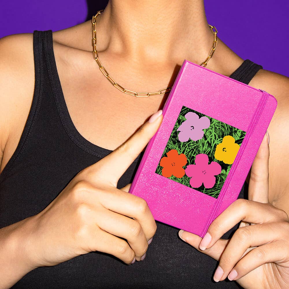 Flowers by Warhol (Back to School) - Die-Cut Sticker