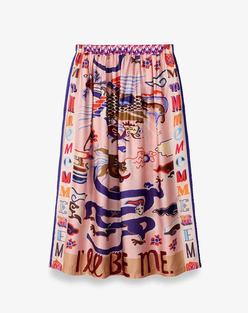 ME369 Skirt in I'll Be Me in Joy Dragon
