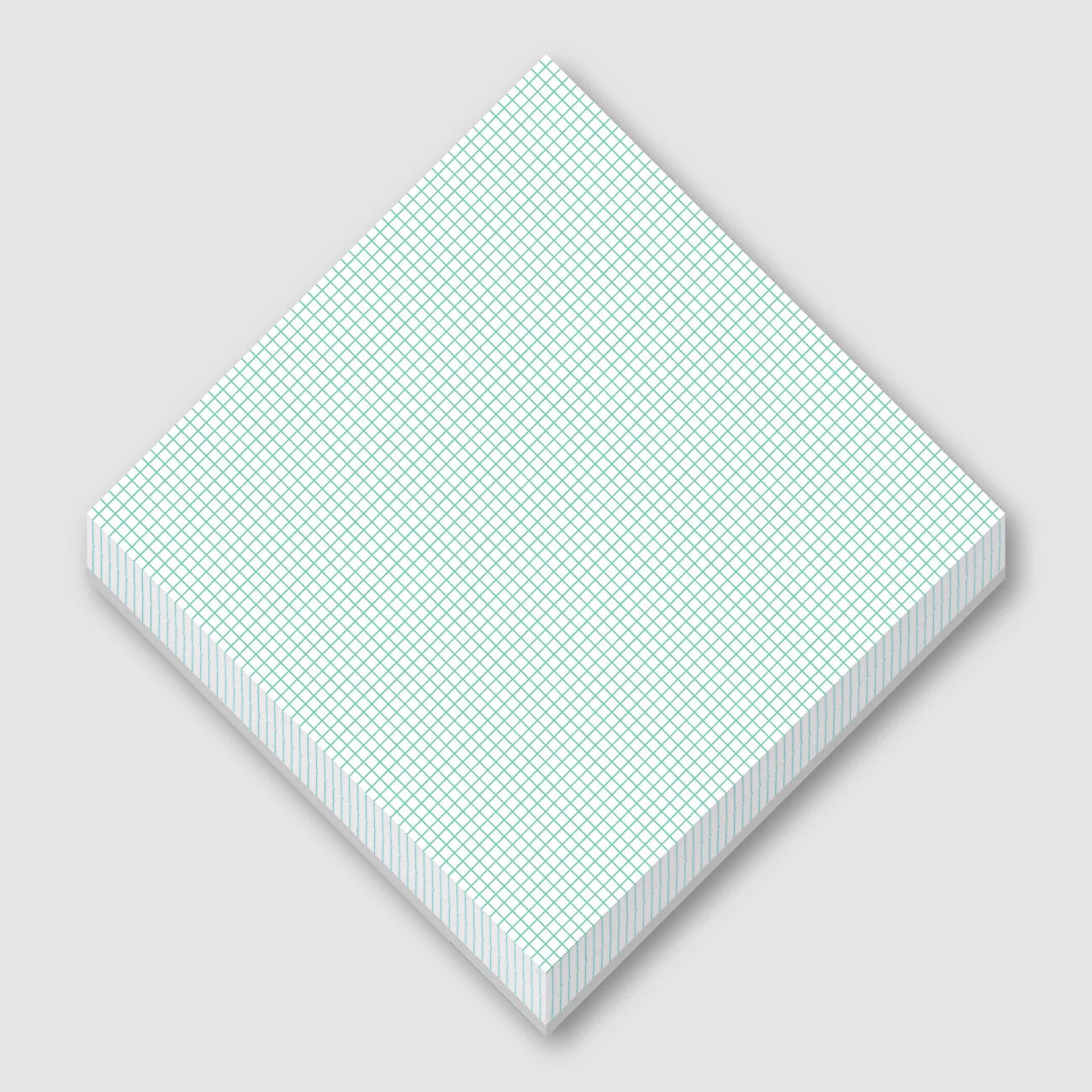 Mint Grid Paper Pad