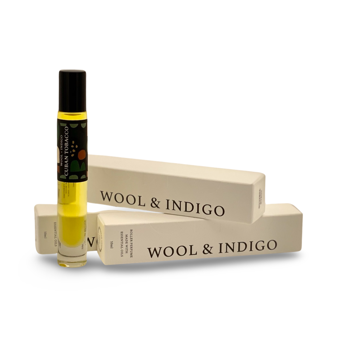 Wool & Indigo Perfume Oil Roller