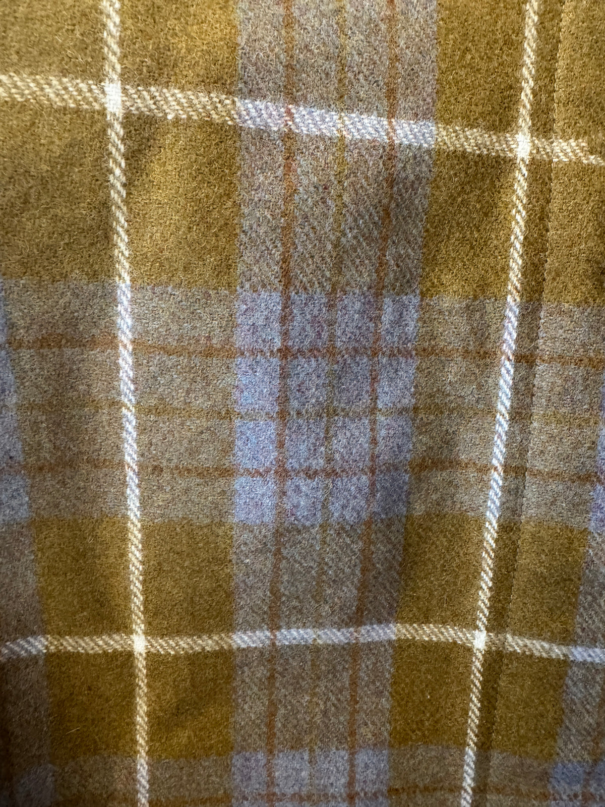 ELLE GREY Plaid Jacket in Olive & Grey