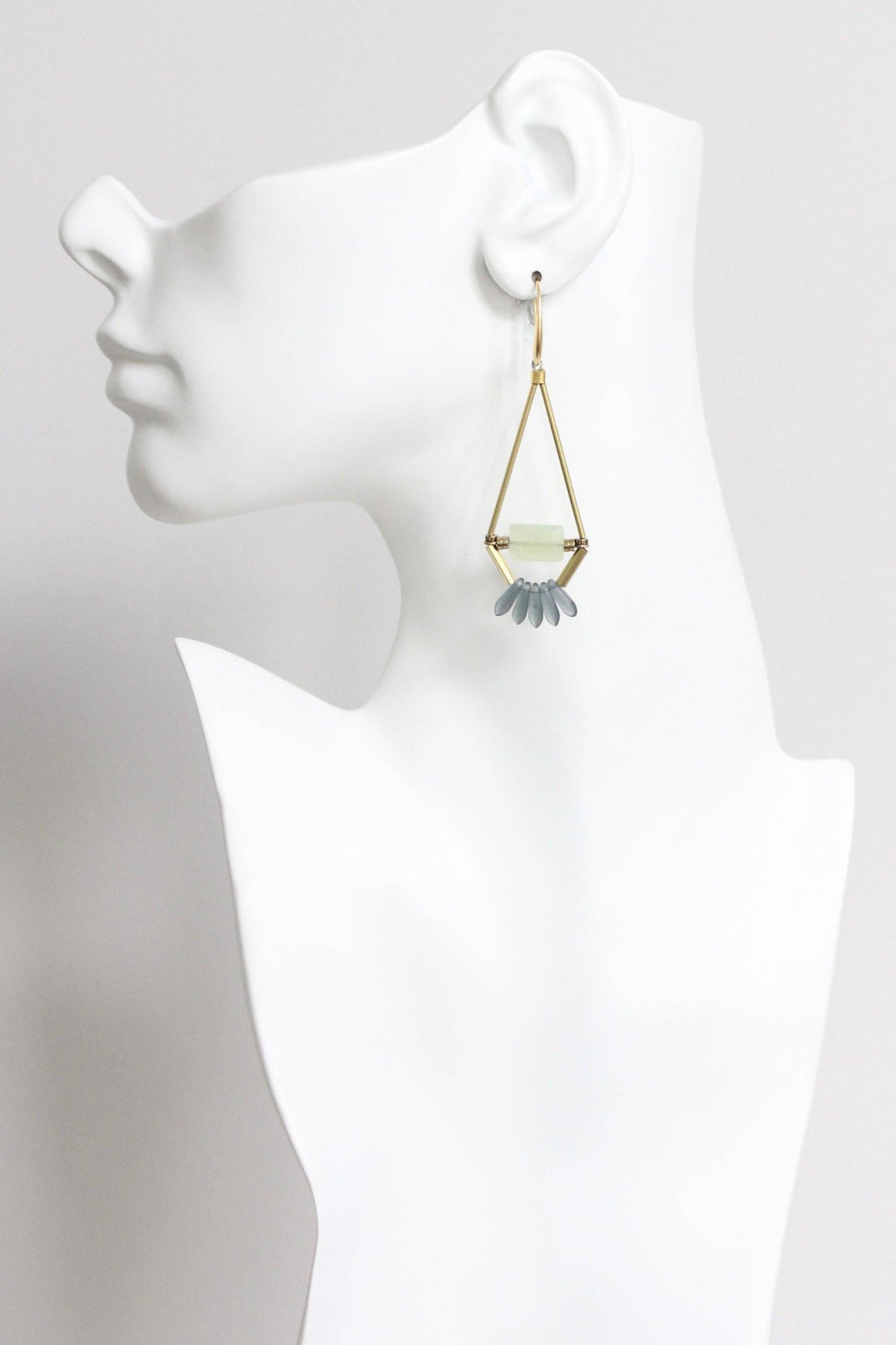 Jade and Blue Montana earrings