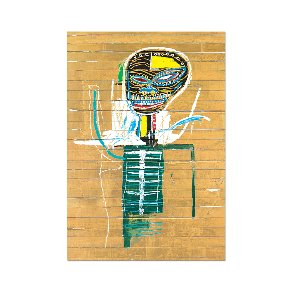 Gold Griot by Basquiat - Die-Cut Sticker