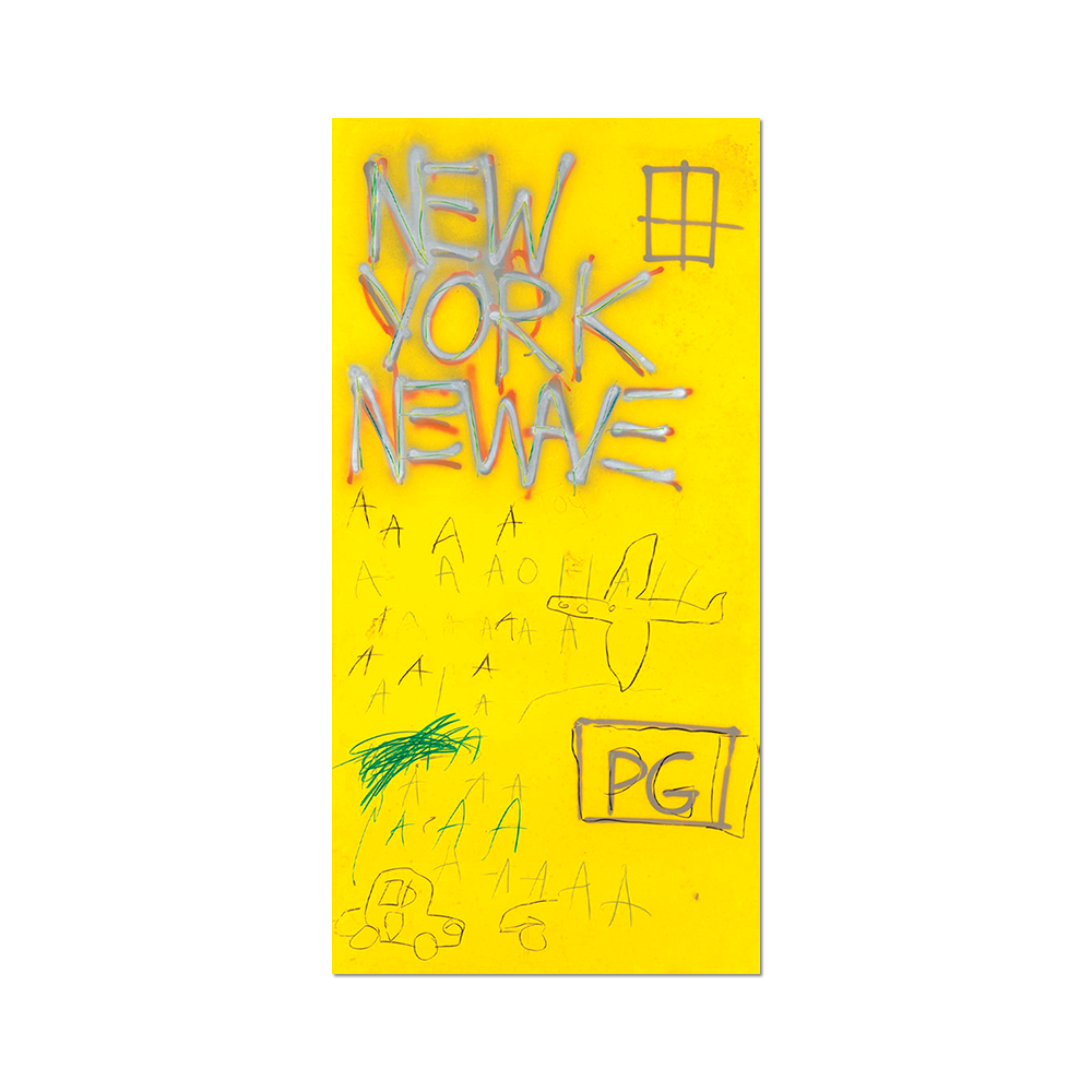 New York/New Wave by Basquiat - Die-Cut Sticker