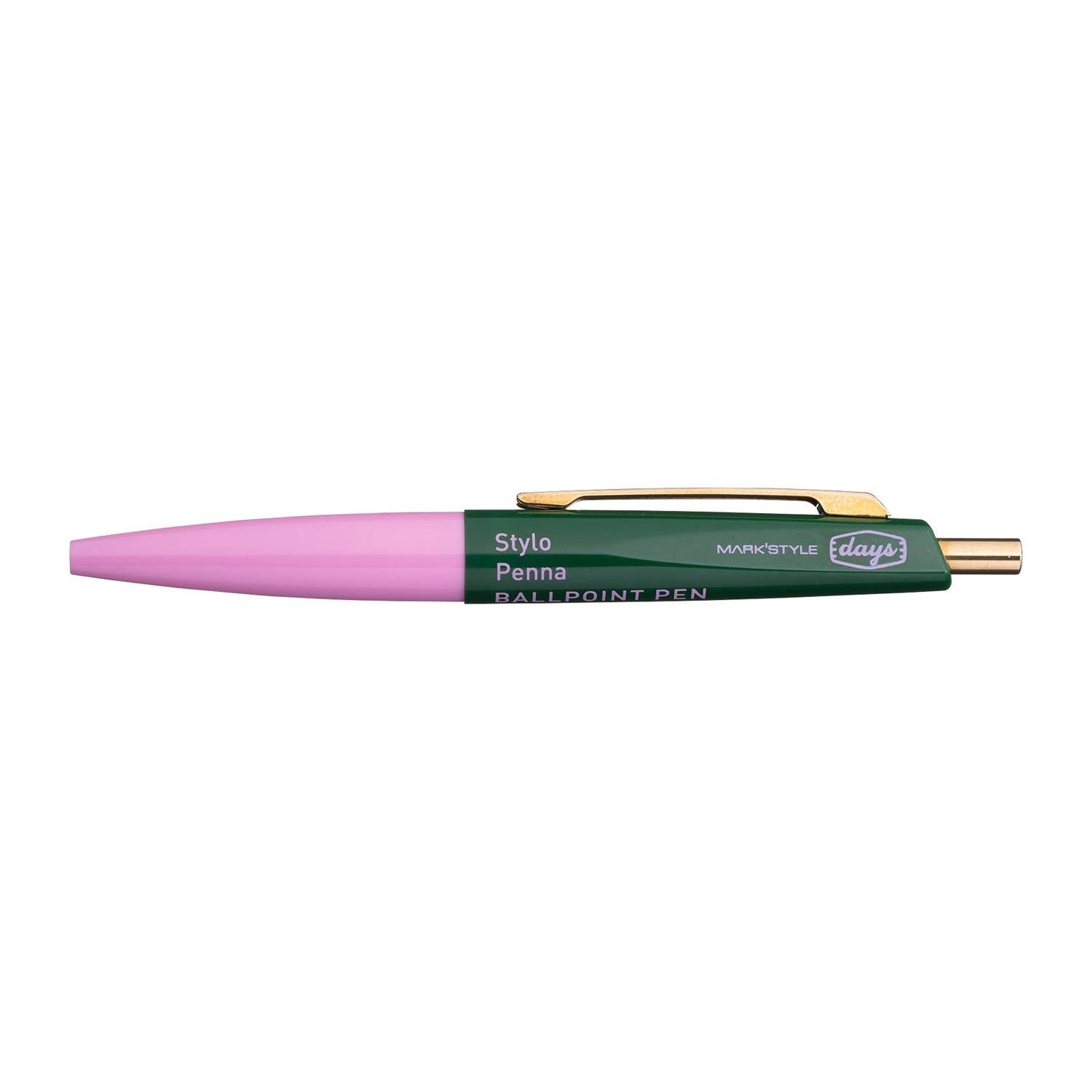 Mini Ball ink Pen/MARK'STYLE/DxA: Pink Green