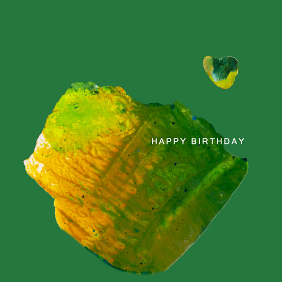 Happy Birthday in Green Card