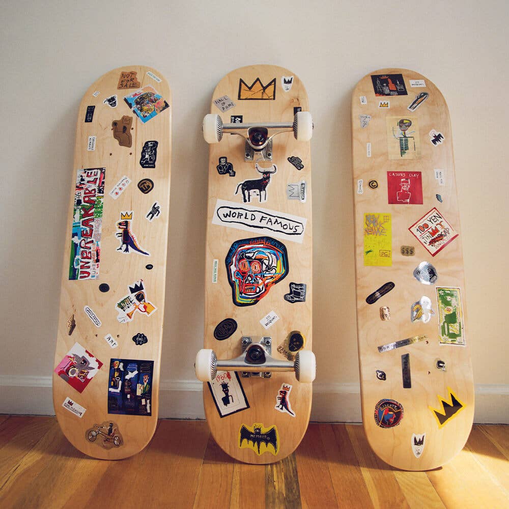 Gold Griot by Basquiat - Die-Cut Sticker