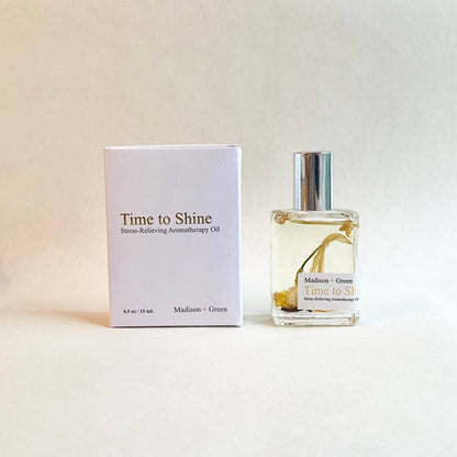"Time to Shine" - Aromatherapy Body Oil: Mini Traveler