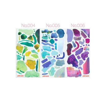 Vibrant Palettes Collection Paint Peels