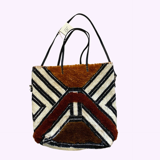 Enshalla Woven Brown Moroccan Bag