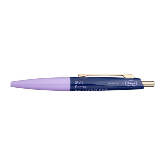 Mini Ball ink Pen/MARK'STYLE/DxA: Purple Navy