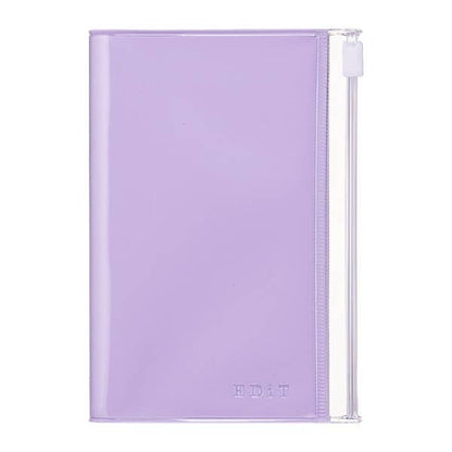 Grid Notebook B7 with Cover / EDiT: Lavender