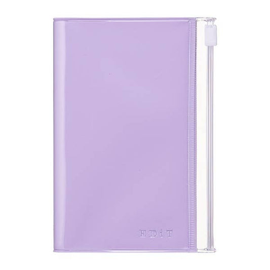 Grid Notebook B7 with Cover / EDiT: Lavender