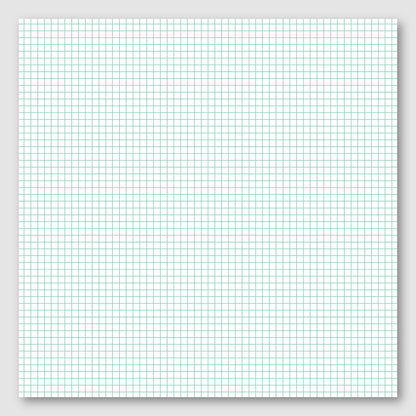 Mint Grid Paper Pad