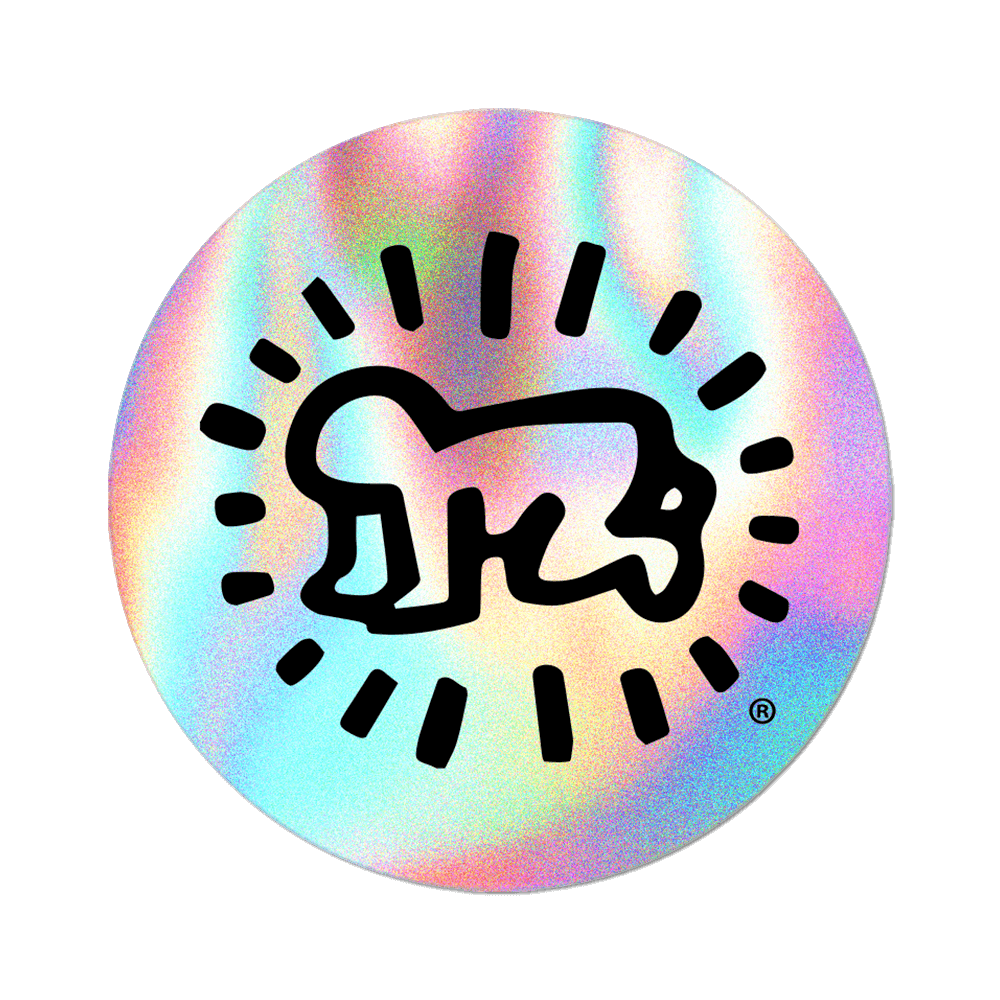 Radiant Baby by Keith Haring - Die-Cut Sticker