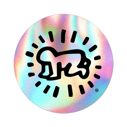 Radiant Baby by Keith Haring - Die-Cut Sticker