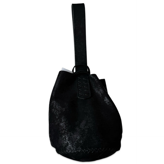 Volta Atelier Navigli Bag in Distressed Black