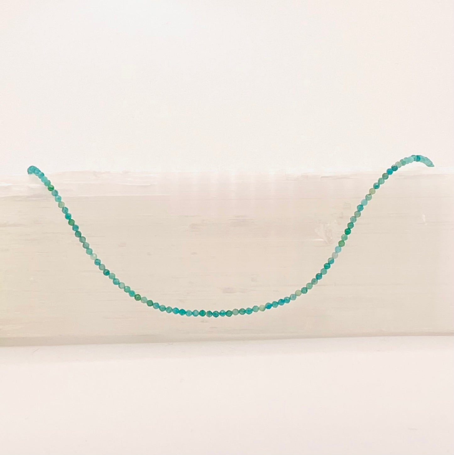 Necklace: Choker: Apatite