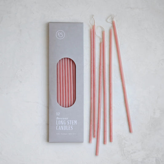 Floral Society Beacon Long Stem Candles in Blossom