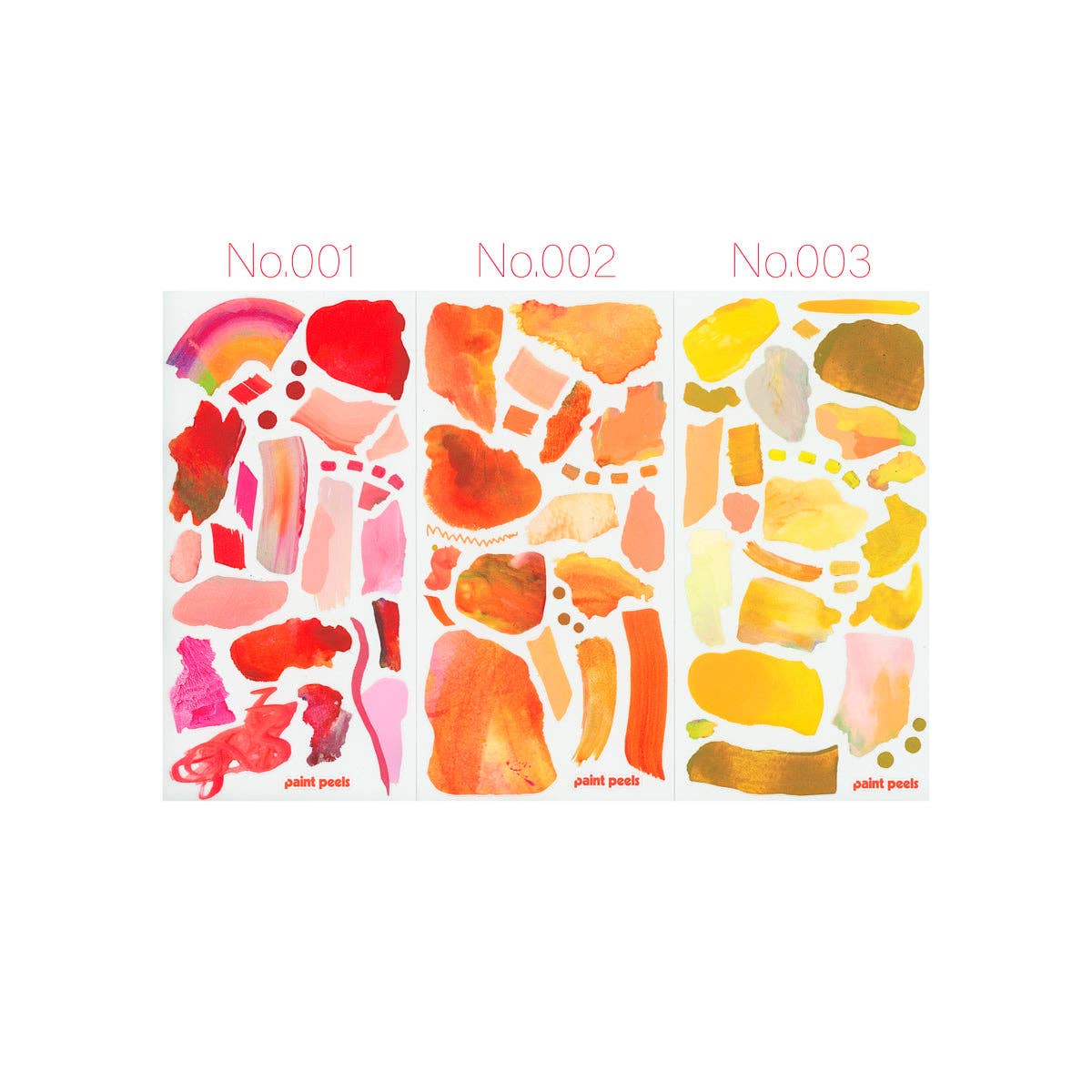 Vibrant Palettes Collection Paint Peels