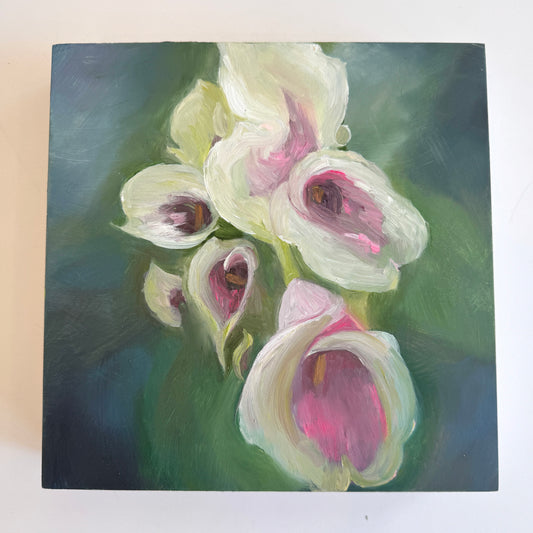 Valerie Kleiner Color Study Paintings: 8x8 #14