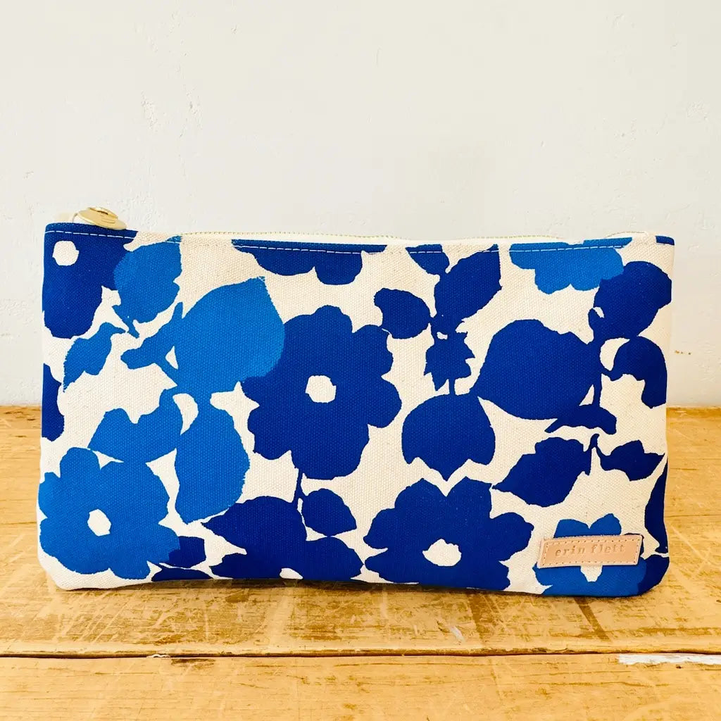ERIN FLETT Anita Clutch in Blue