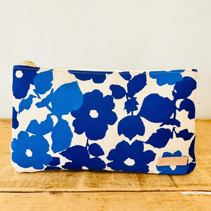 ERIN FLETT Anita Clutch in Blue