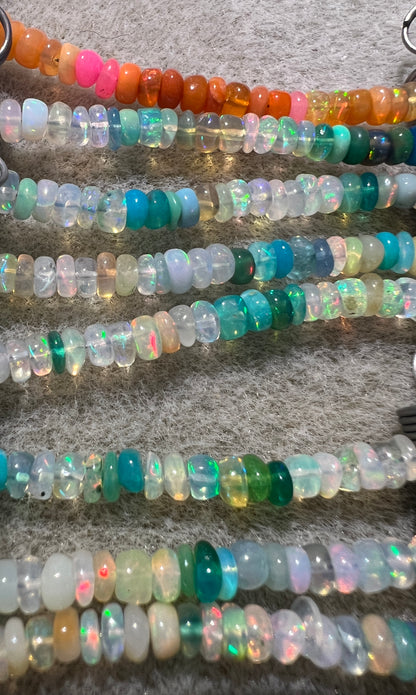 Necklace: Opal Bar