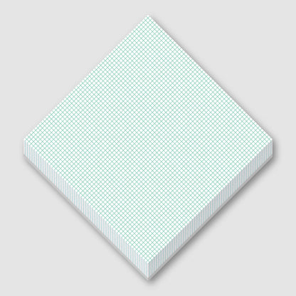 Mint Grid Paper Pad