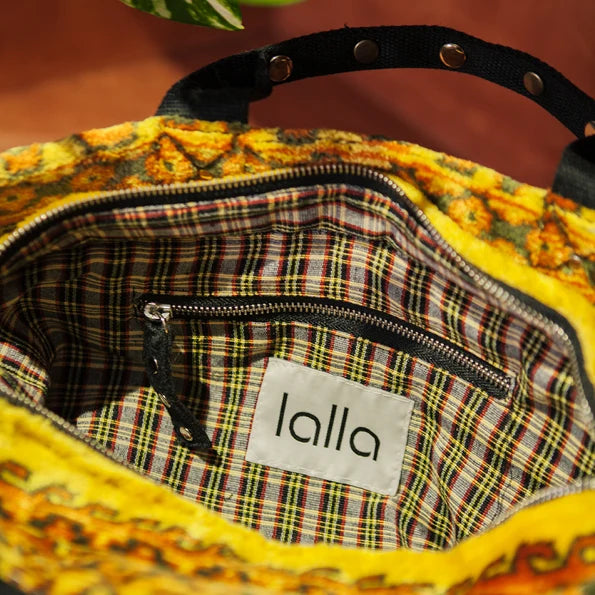 LALLA Carpet Crossbody bag in Green