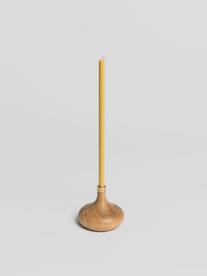 OVO THINGS Small Oak Candle Holder