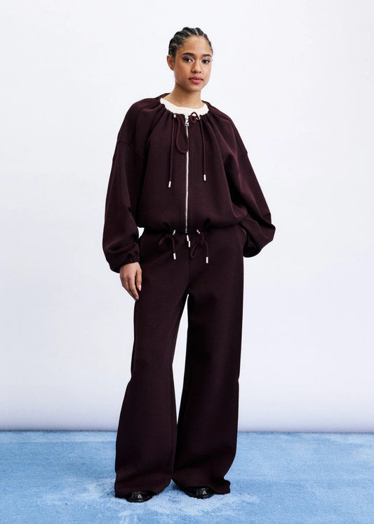 FRNCH Shosha Jacket in Bordeaux