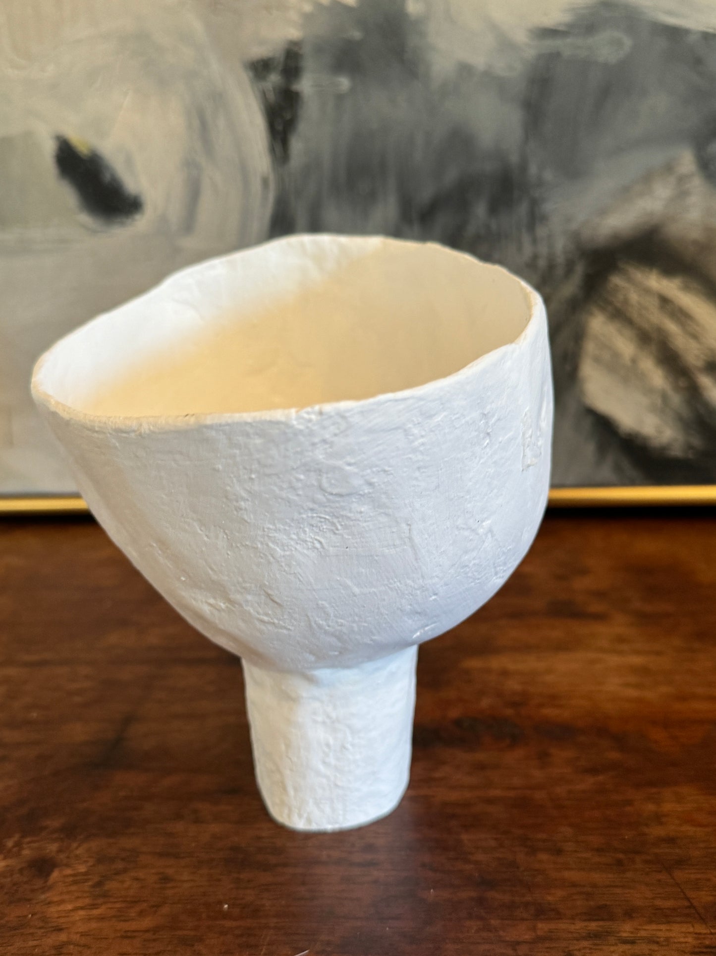 Paper Mache Vessel: Small #6