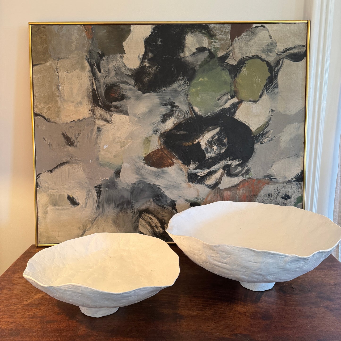 Paper Mache Vessel: XL #1