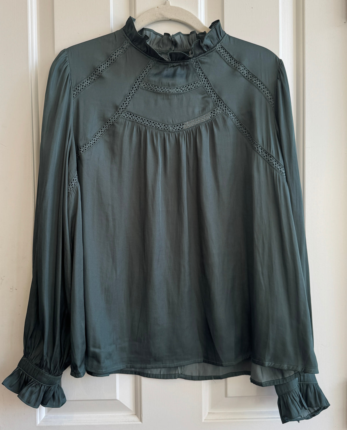 The KORNER PARIS Kira Blouse in Duck