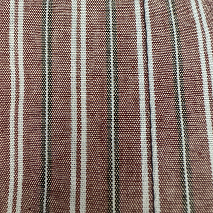 The KORNER-PARIS Nathan Pants in Denim with striped lining
