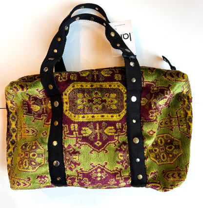 LALLA  Carpet Petite Weekender Bag in Green