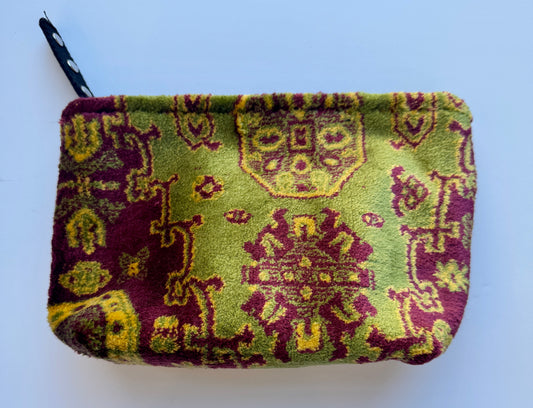LALLA  Carpet Small Pouch Green