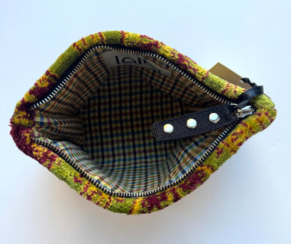 LALLA  Carpet Small Pouch Green