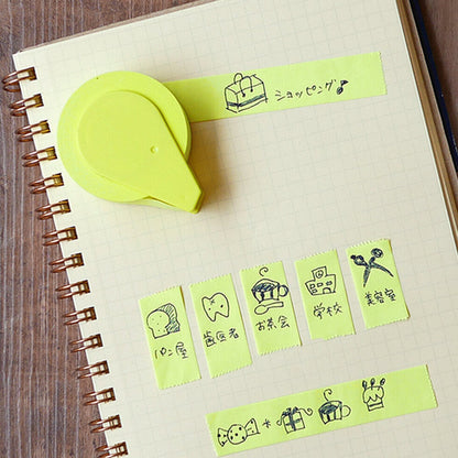 Pink Sticky Note Tape Label Roll