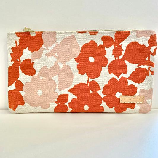 Earthy Orange + Blush Anita Clutch