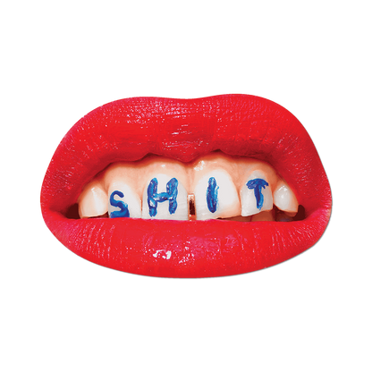 Shit by Toiletpaper - Die-Cut Sticker