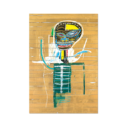 Gold Griot by Basquiat - Die-Cut Sticker